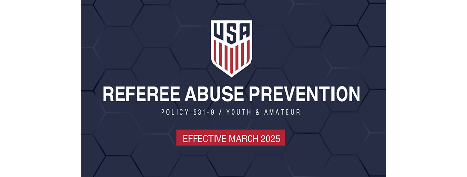 US Soccer Referee Abuse Prevention Policy